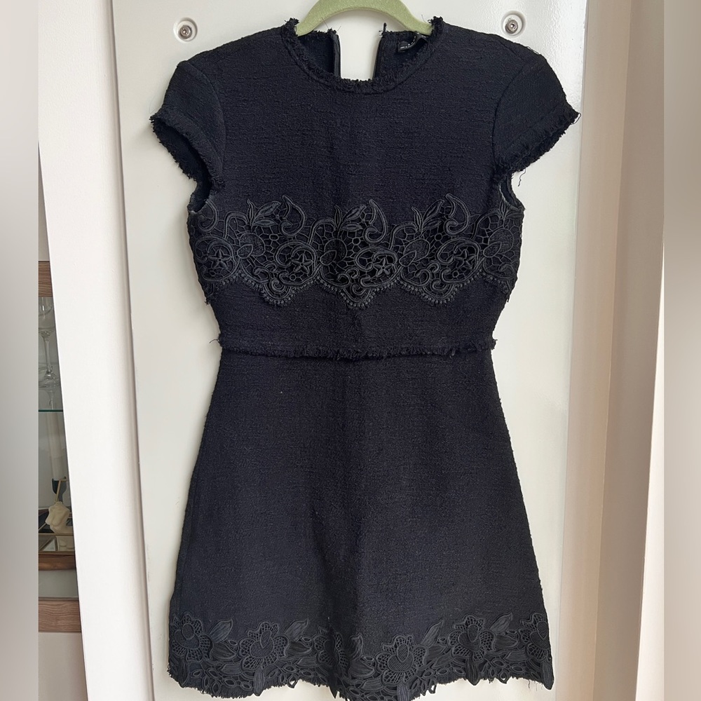 Zara Dress with lace detail!